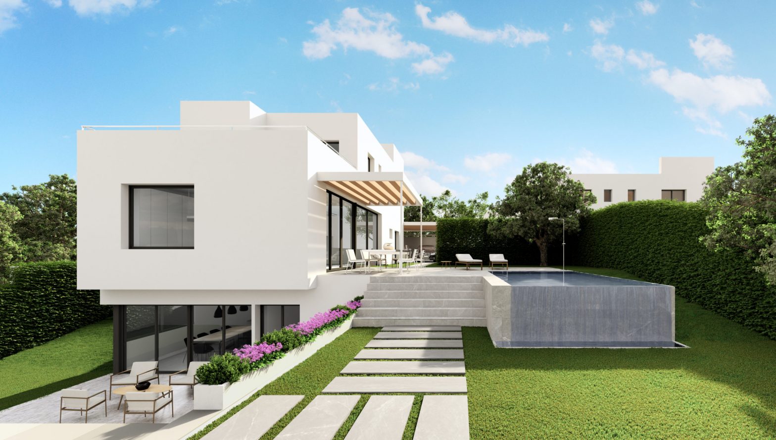 Inicio De Obras De Mas Camarena Luxury Homes